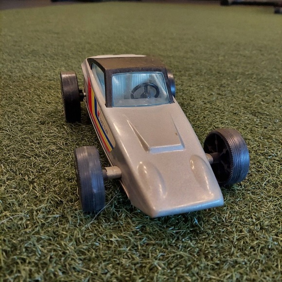 Vintage Race Car Hot Rod Vehicle Race Team Nylint Car and Trailer - Picture 6 of 9